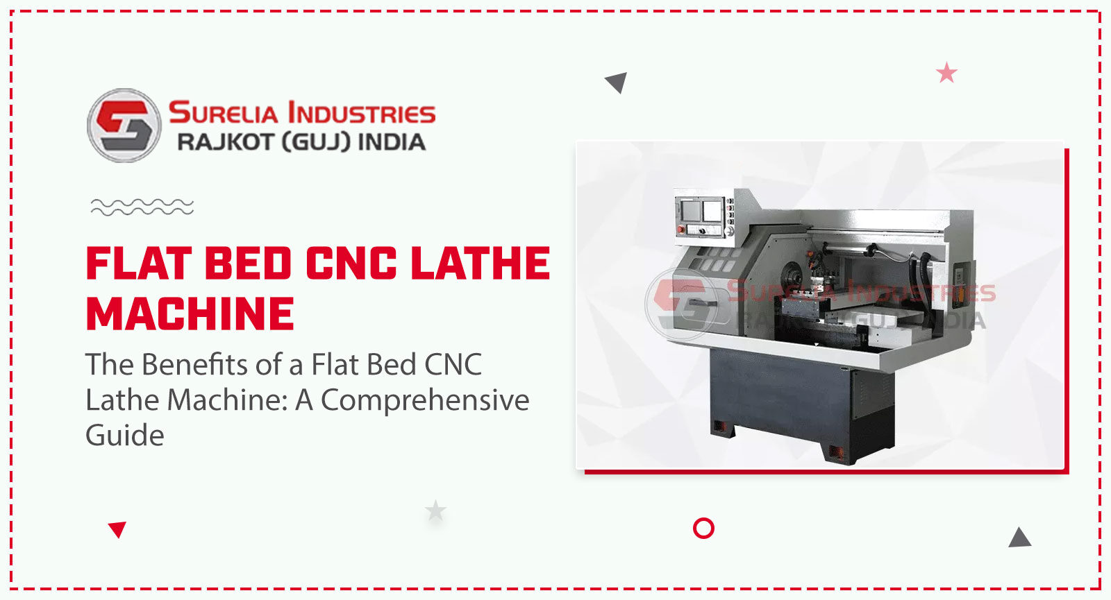 The Benefits of a Flat Bed CNC Lathe Machine: A Comprehensive Guide, Lathe Machine