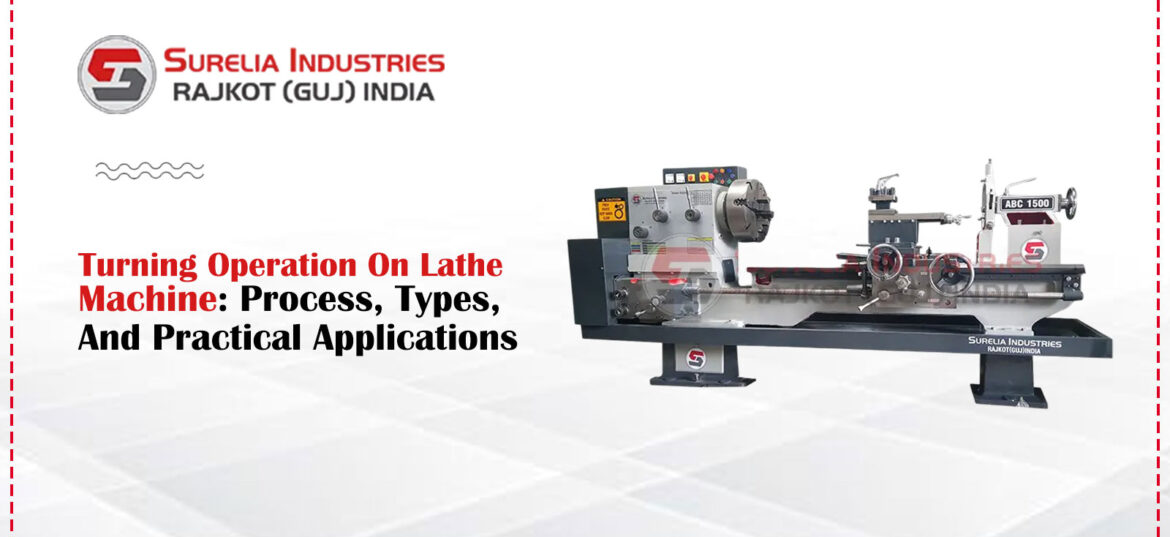 Turning Operation on Lathe Machine