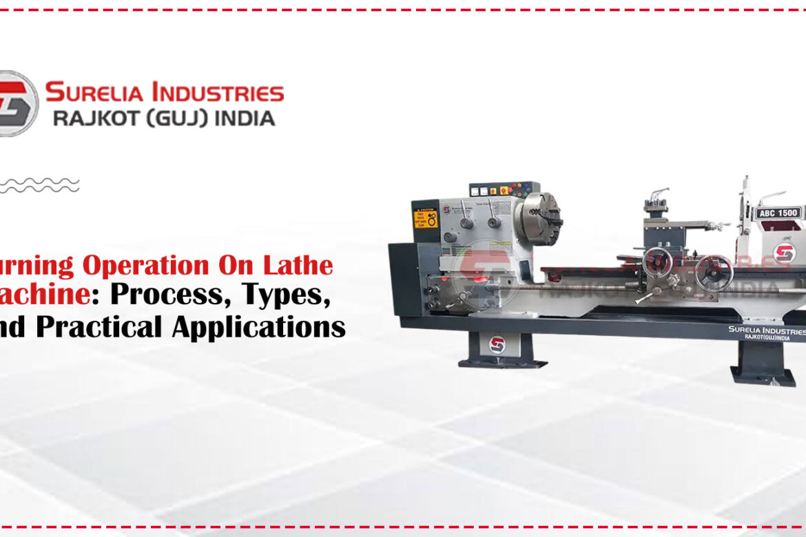 Turning Operation on Lathe Machine