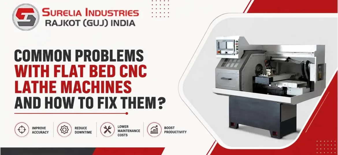 Flat Bed CNC Lathe Machines