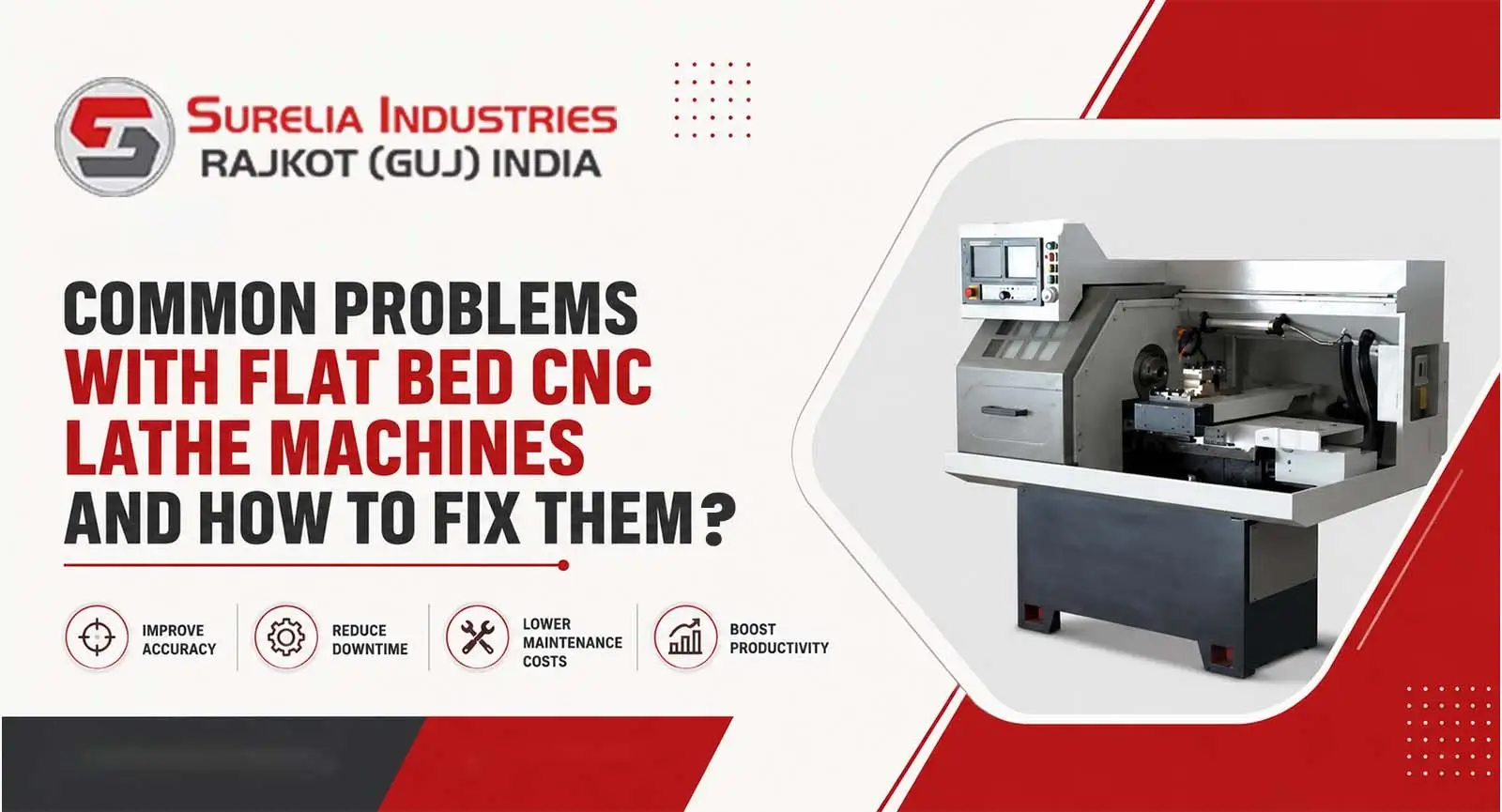 Flat Bed CNC Lathe Machines
